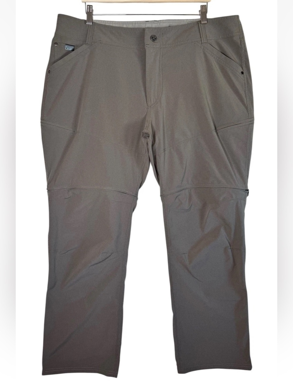 Kuhl Silencr Convertible Pants Brown Men's Size 40x30 Outdoor Hiking Camping